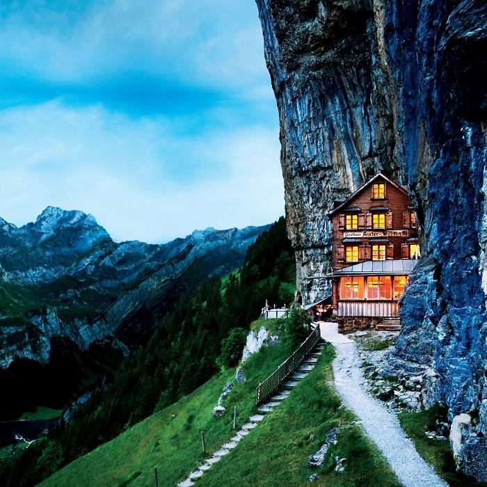 Aescher-Hotel-İsviçre